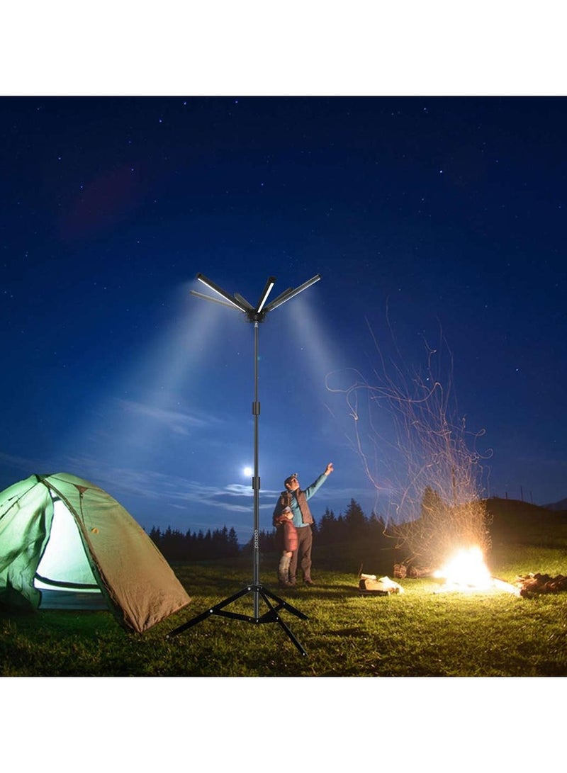 7800 Lumens Camping Light With Tripod And Remote Control