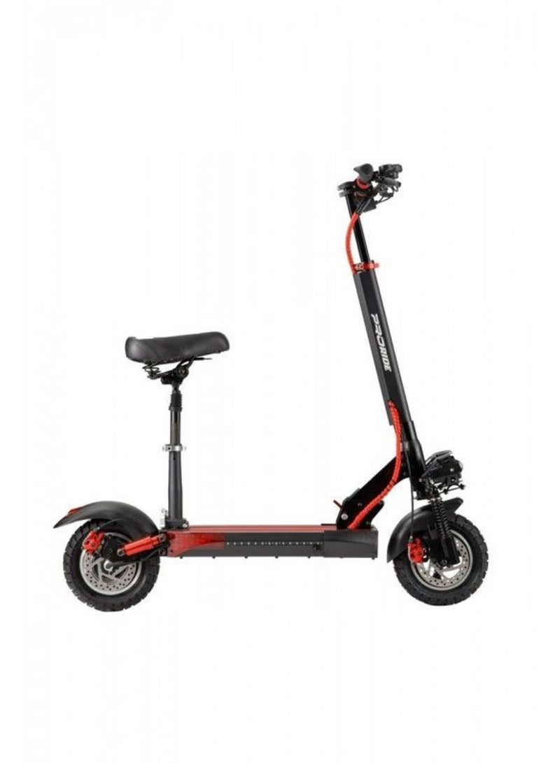 Pro Ride E-Scooter with Seat 48V - Red