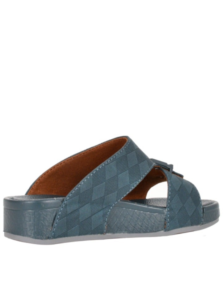 Kids Blue Arabic Sandals