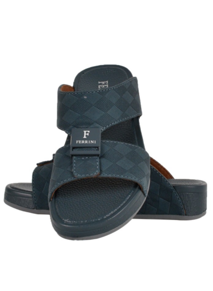 Kids Blue Arabic Sandals