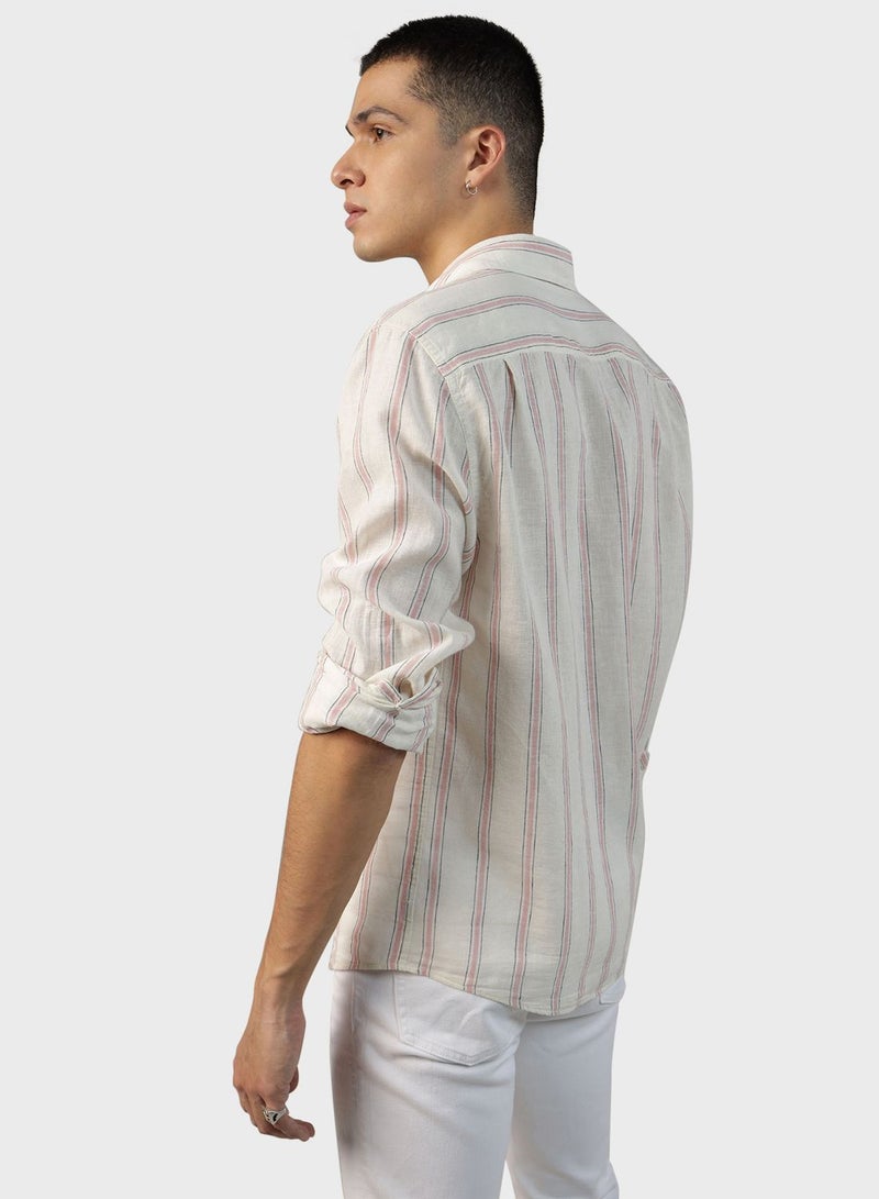 Striped Classic Fit Shirt