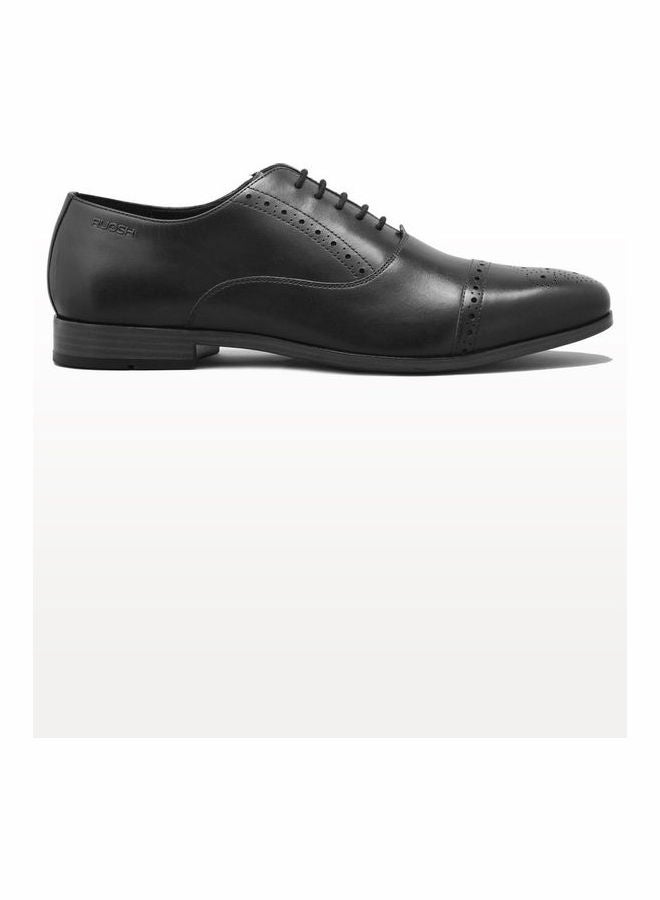 Comfortable Lace-Up Formal Shoes Black