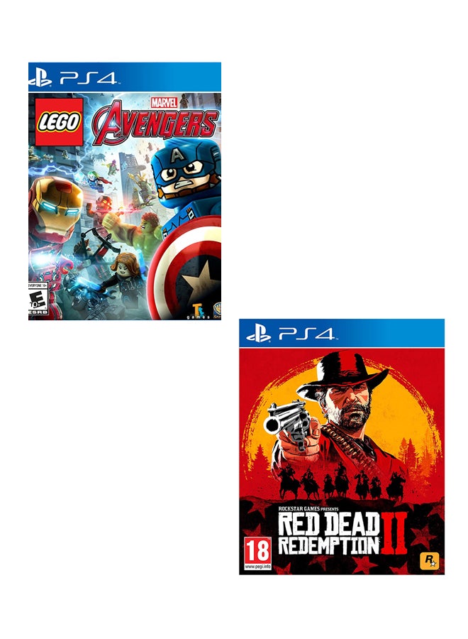 LEGO Marvel's Avengers + Red Dead Redemption 2 - playstation_4_ps4