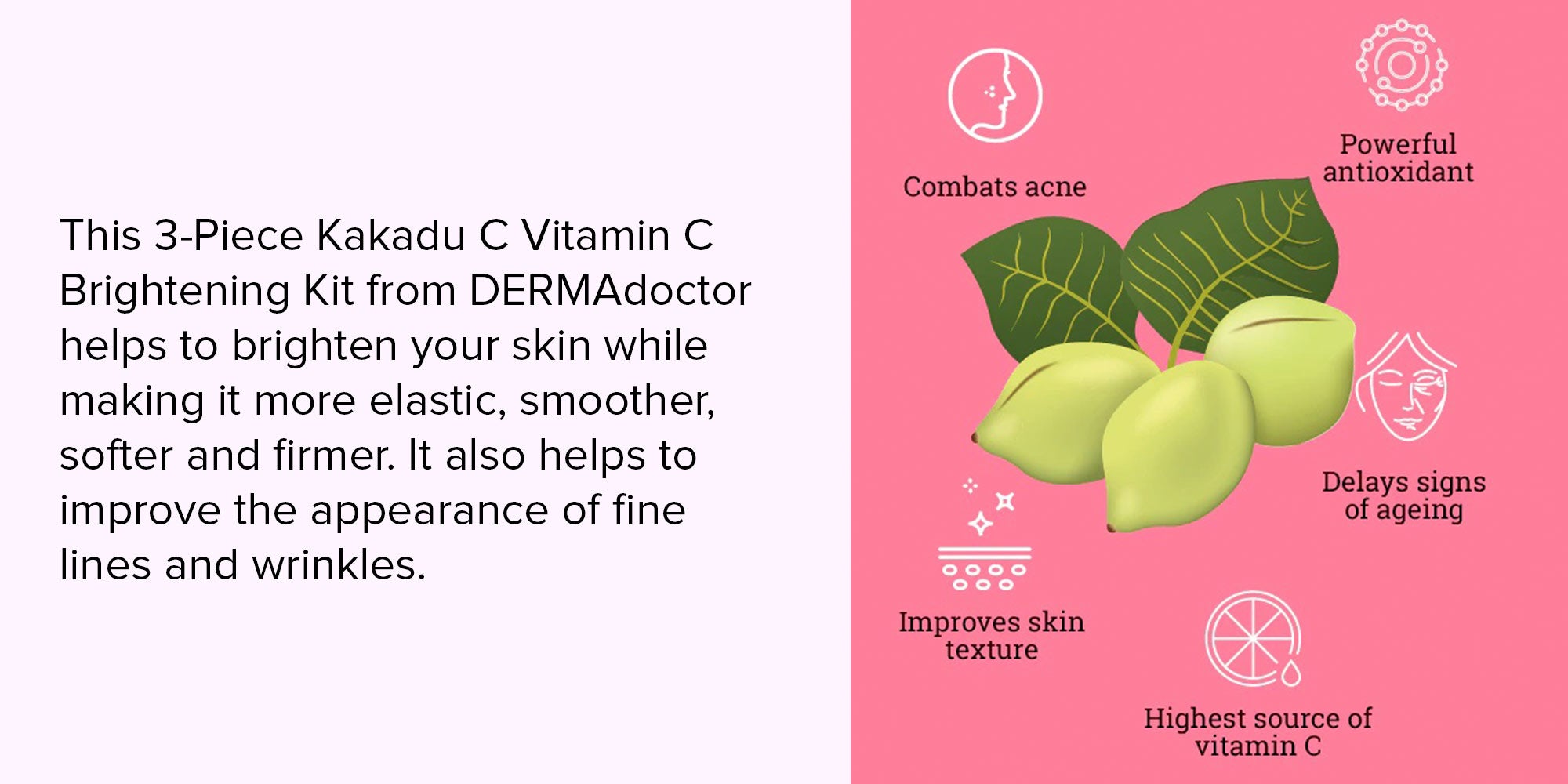 3-Piece Kakadu C Brightening Kit 70ml, 15ml, 15ml