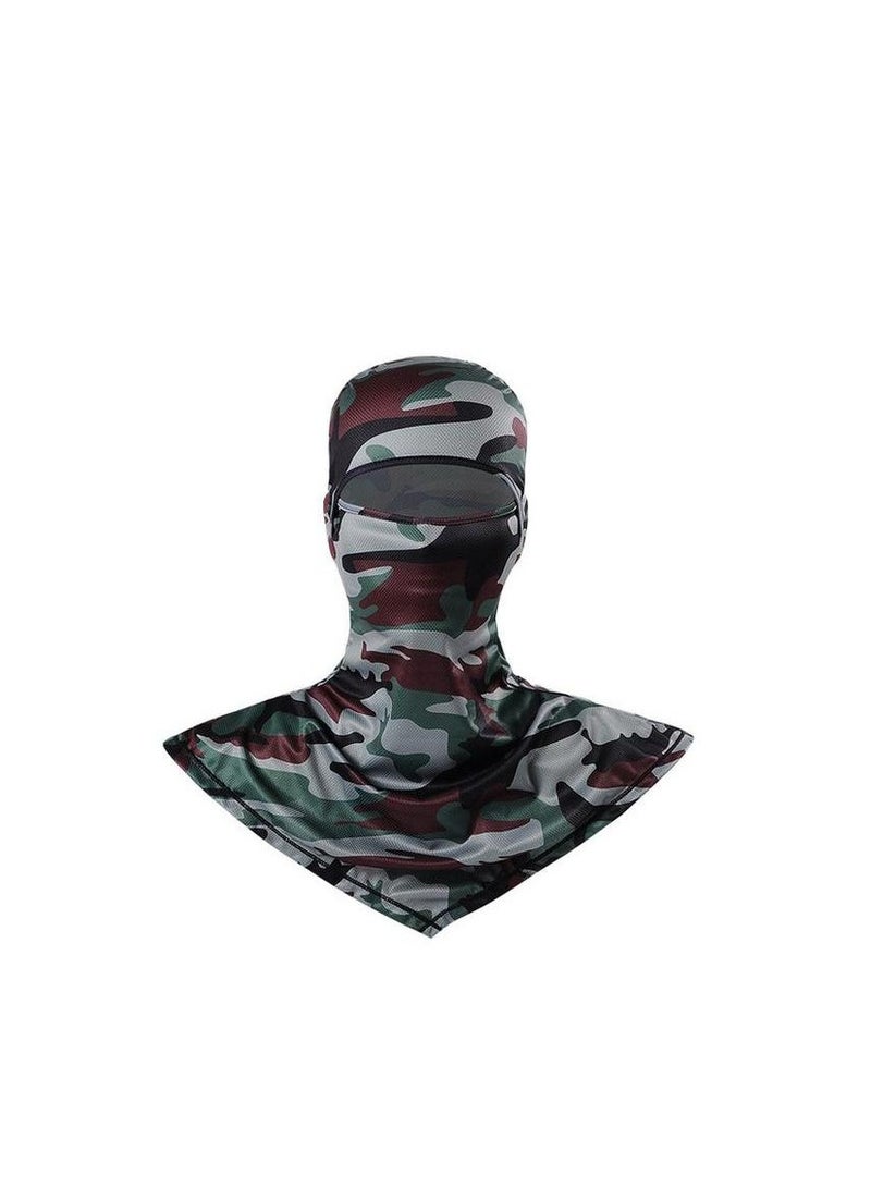 Outdoor Riding Sunscreen Dustproof Breathable Quick Drying Sweat-absorbent Balaclava Cap