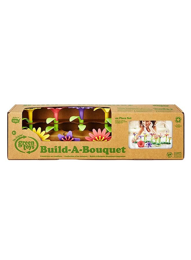 44-Piece Build-A-Bouquet Floral Arrangement Playset