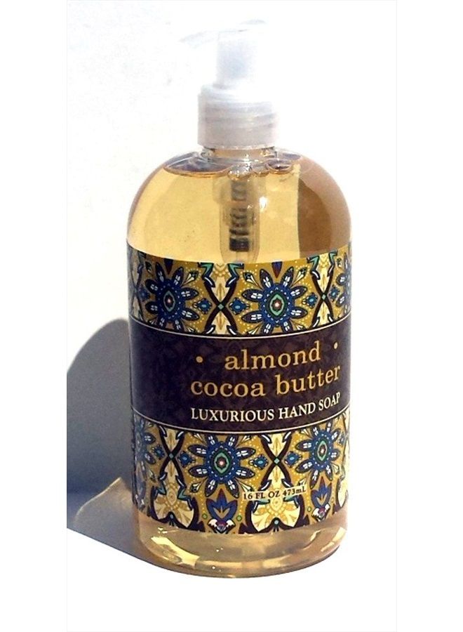Almond Cocoa Butter, Shea Butter Hand Soap, Enriched with Sweet Almond Oil, Chocolate, 16 Fl Oz