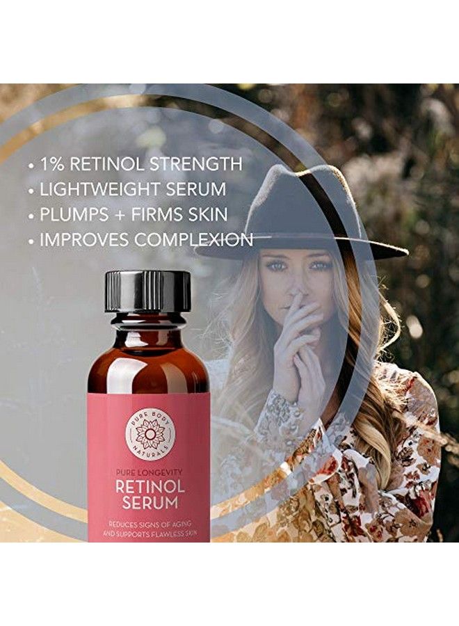 Facial Serum Set Hyaluronic Acid Serum Retinol Serum Vitamin C Serum And Vitamin B3 (Niacinamide) Serum A Perfect Serum Gift Set For Women Of All Ages