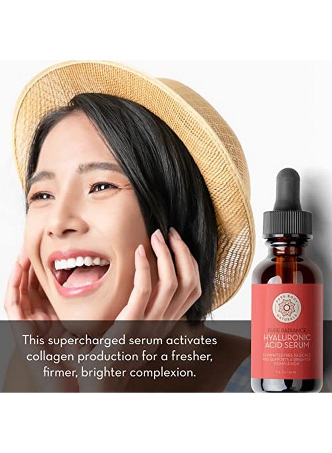 Facial Serum Set Hyaluronic Acid Serum Retinol Serum Vitamin C Serum And Vitamin B3 (Niacinamide) Serum A Perfect Serum Gift Set For Women Of All Ages