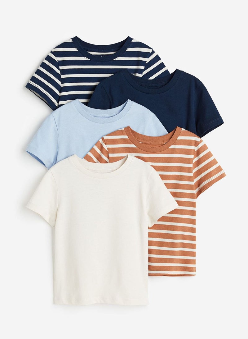 Kids 5-Pack Cotton T-Shirts