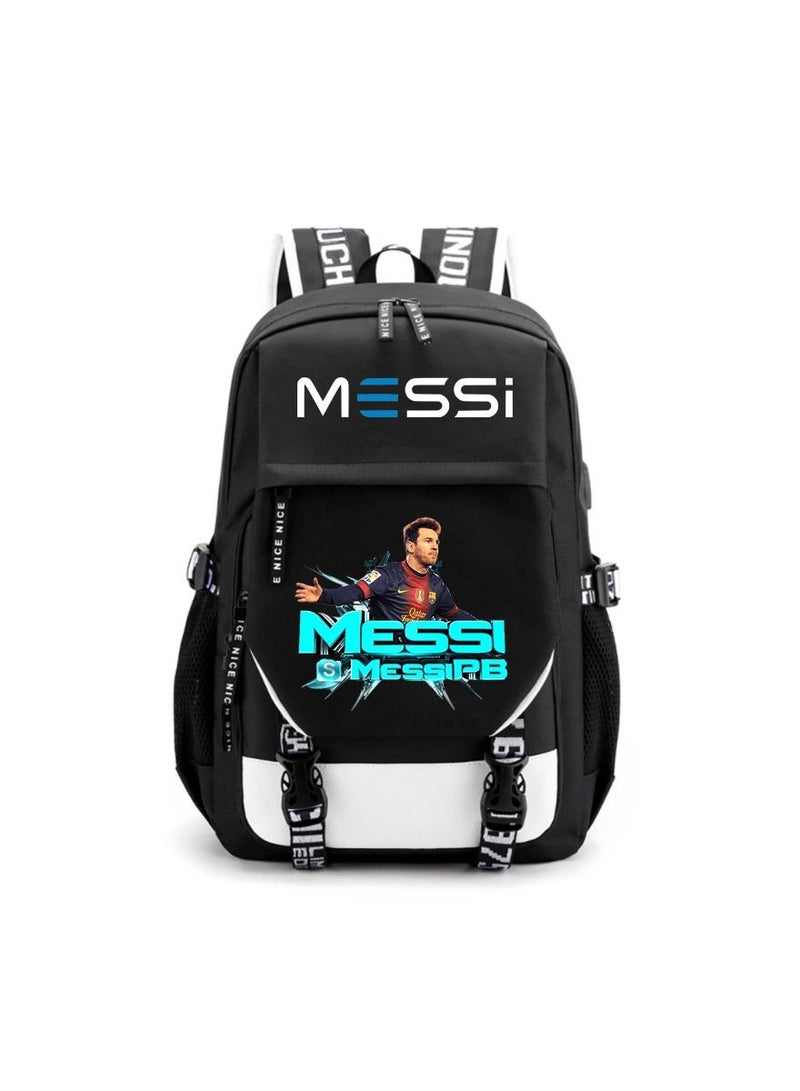 Hot selling new Messi men's and women's casual backpack