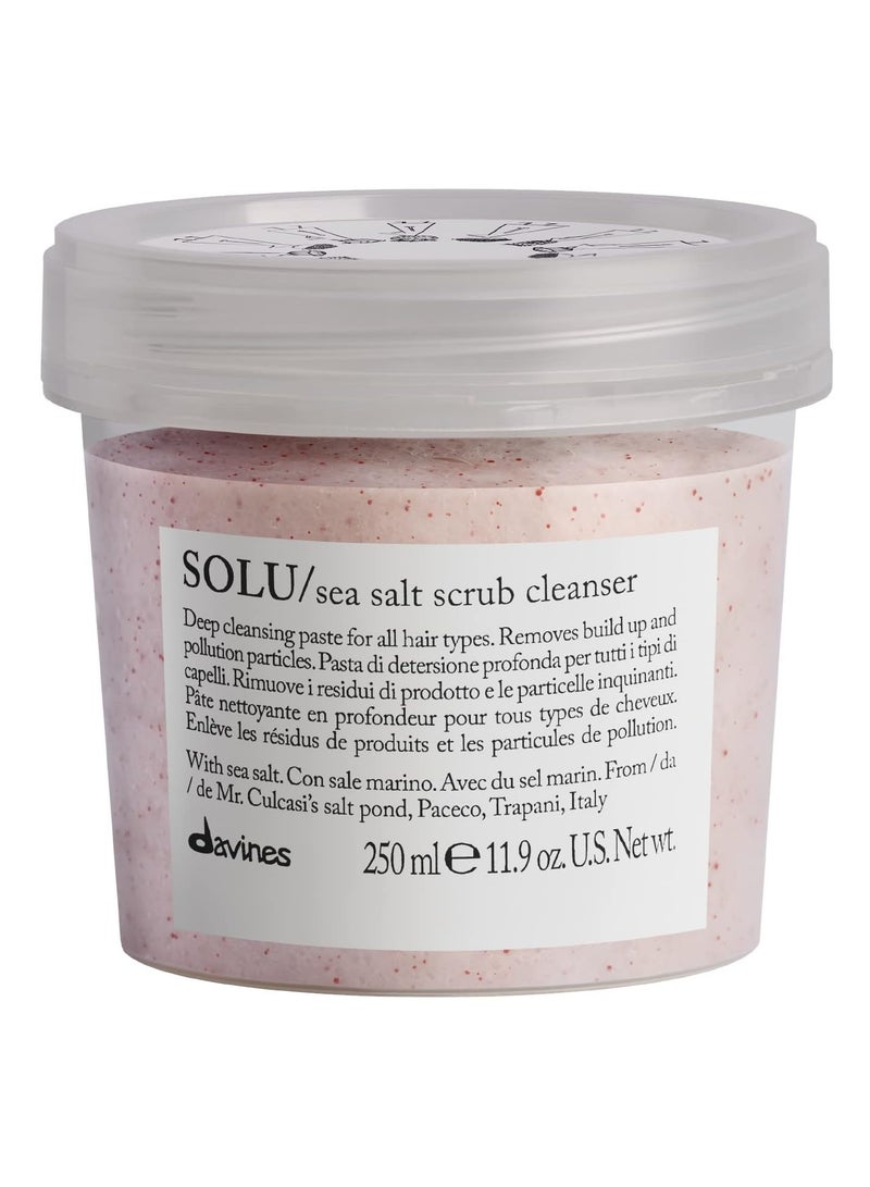 Solu Sea Salt Scrub Cleanser 250ml