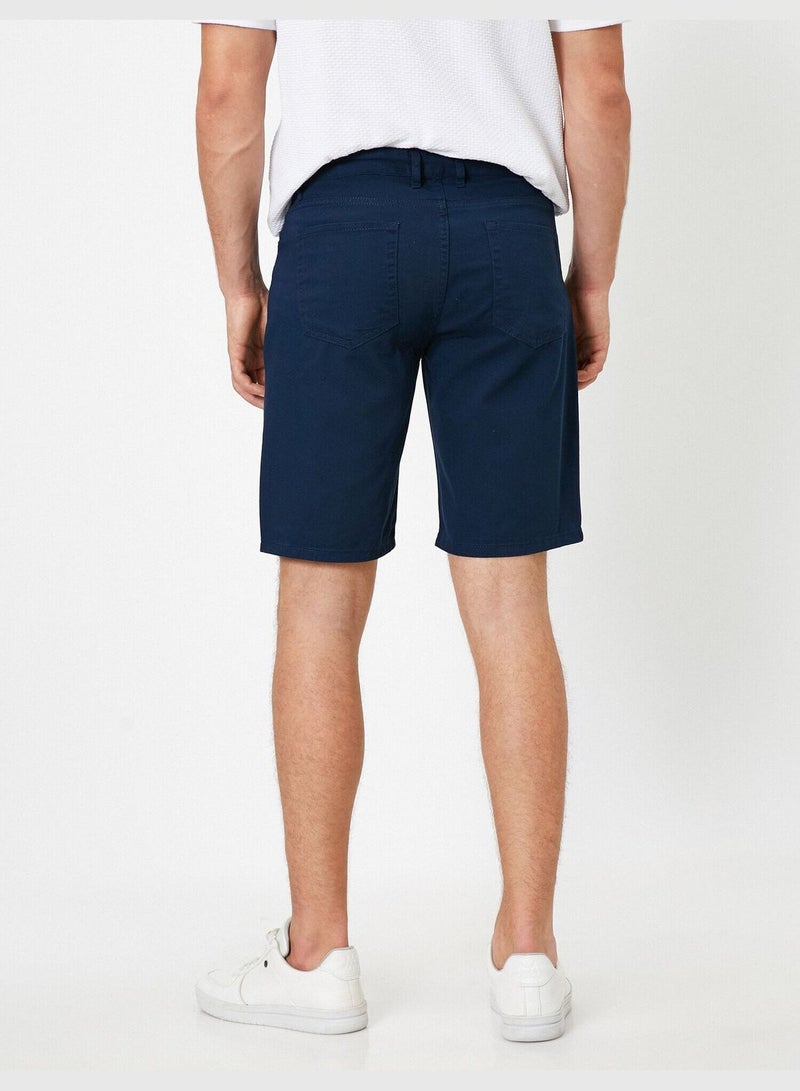 Drawstring Woven Shorts
