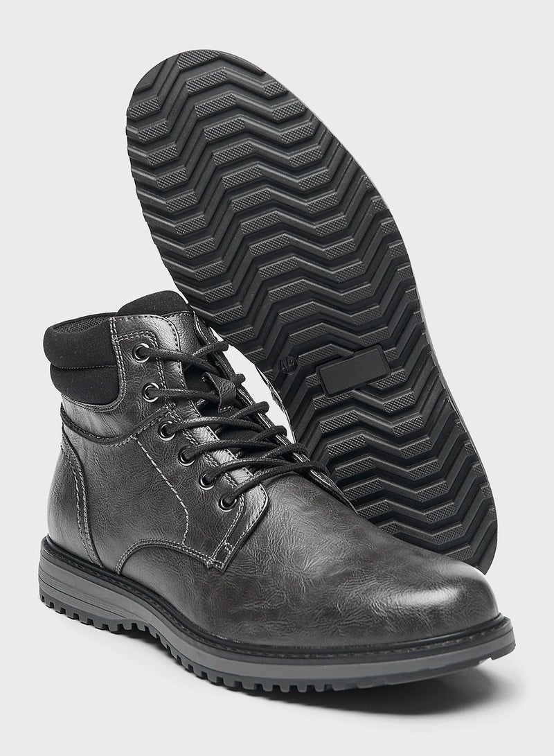 Formal Lace Up Boot