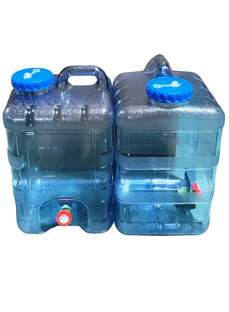 Portable Water Carry Can with Tape for Camping-28 Litre | Portable Water Container | Water Storage Tank With Tape | Car Water Canister,Water Tank for Camping,Traveling Plastic Water Container With Tap