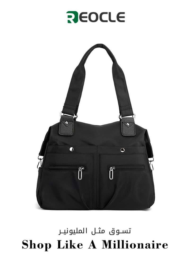 Fashion Shoulder Bag Handbag Large Capacity Stylish Student Shoulder Canvas Tote Bag Fashionable Women's Bag Tote Bag