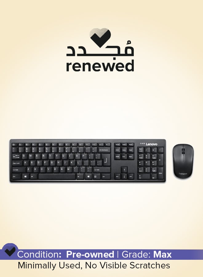 Renewed - Wireless Combo Black