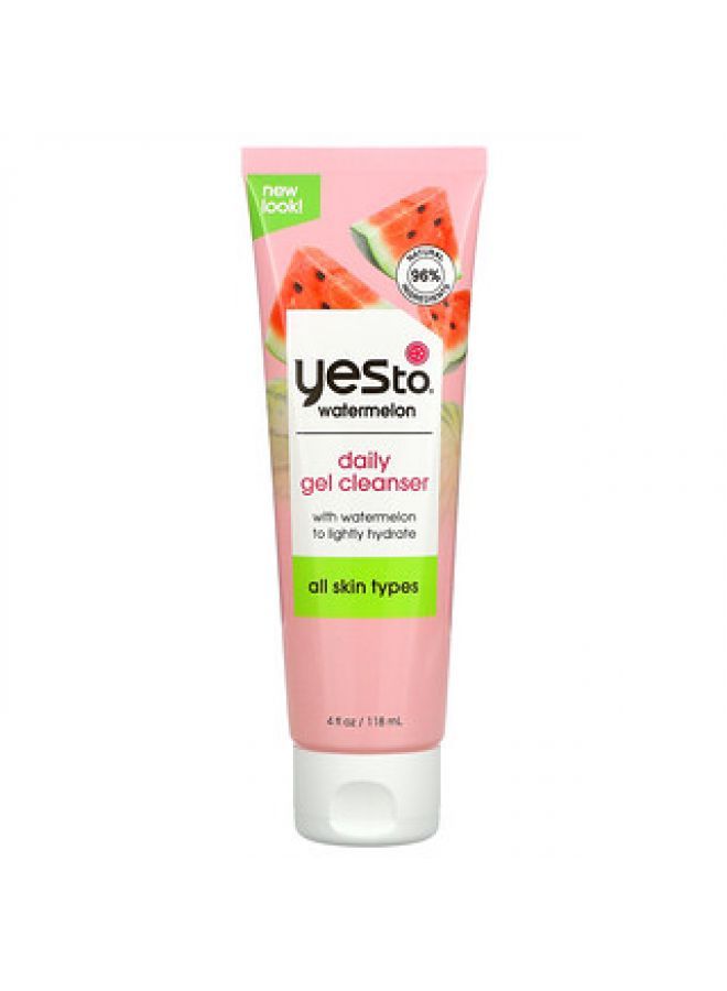 Yes To Daily Gel Cleanser Watermelon  4 fl oz