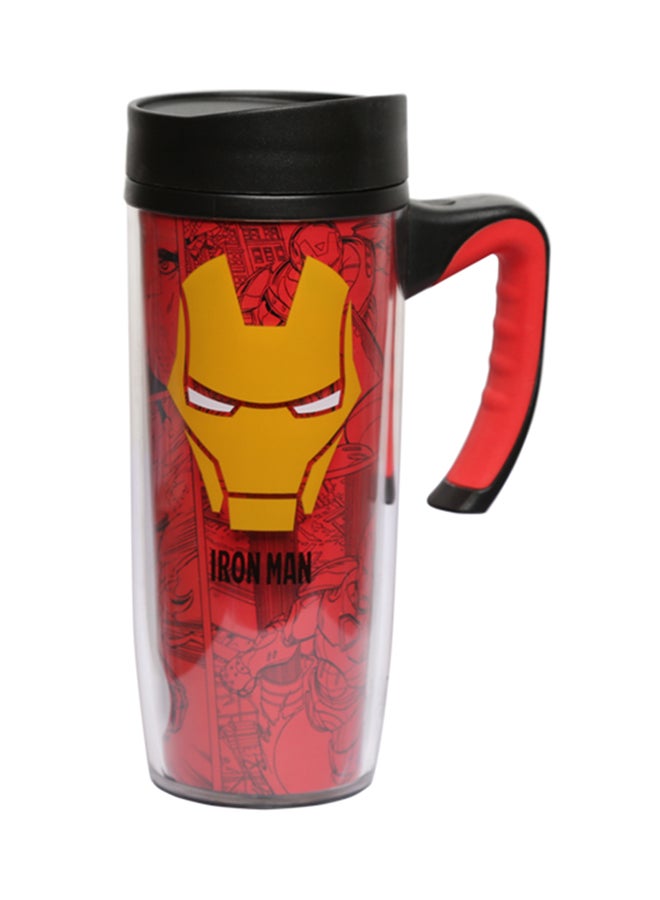 Marvel Avengers Coffee Travel Mug Red/Black/Yellow 533ml