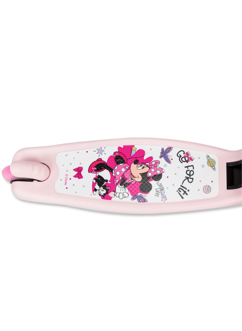 Spartan Disney Minnie 3-Wheel Light Up Scooter for Kids