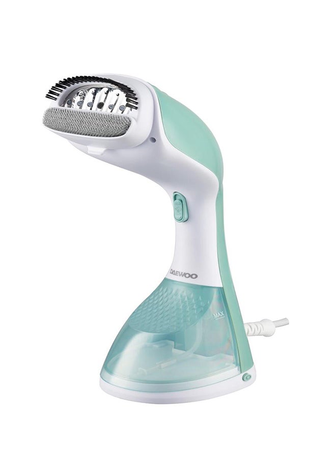 Garment Steamer, Portable Handheld Garment And Fabric Steamer, Stainless Steel Panel With Cloth And Lint Brush- 2 Years Warranty 350 ml 1200 W DGS 8280 Green