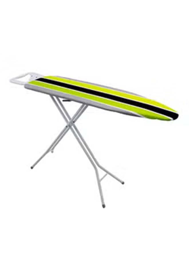 Mesh Top Ironing Board With Iron Rest Yellow 33x110 centimeter