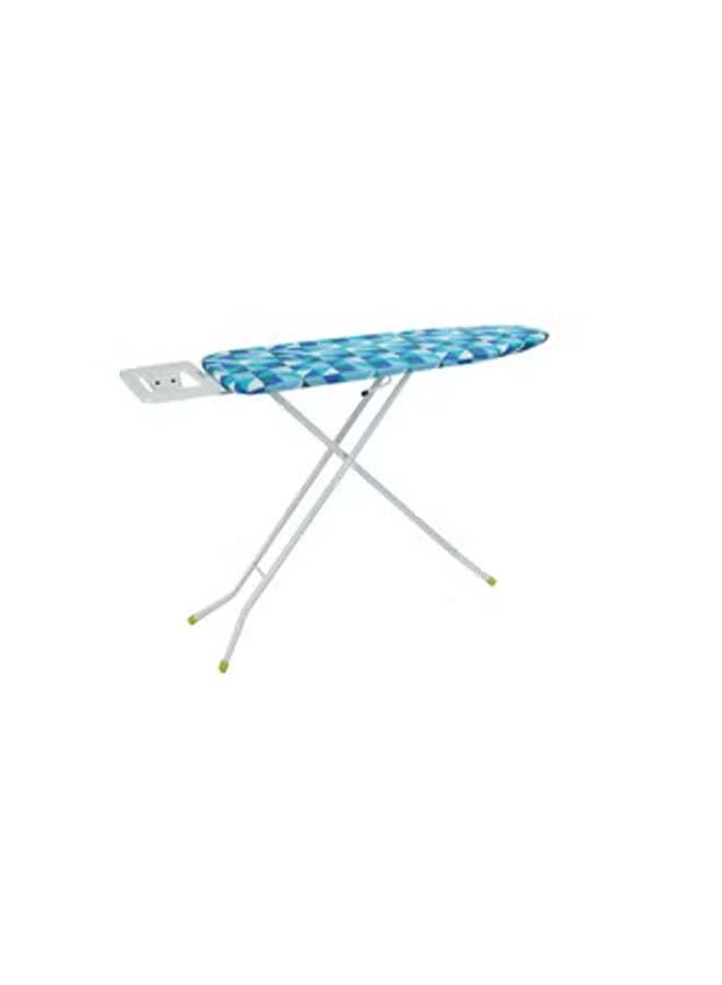 High-Quality Foldable Portable Irning Board With Steam Iron Muticolor 35x6x140 cm Blue/White 110x34cm