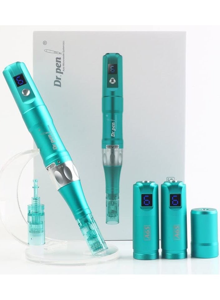 Dr.Pen A6s Micro Needling Pen Wireless Electric Derma Pen With 2 Replacement Cartridges