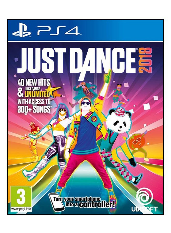 Just Dance 2018 - PlayStation 4 - music_dancing - playstation_4_ps4
