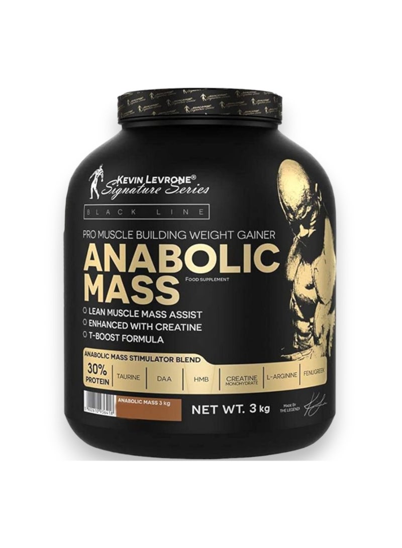 Kevin Levrone Anabolic mass, Anabolic mass stimulator blend,banana flavour,3kg