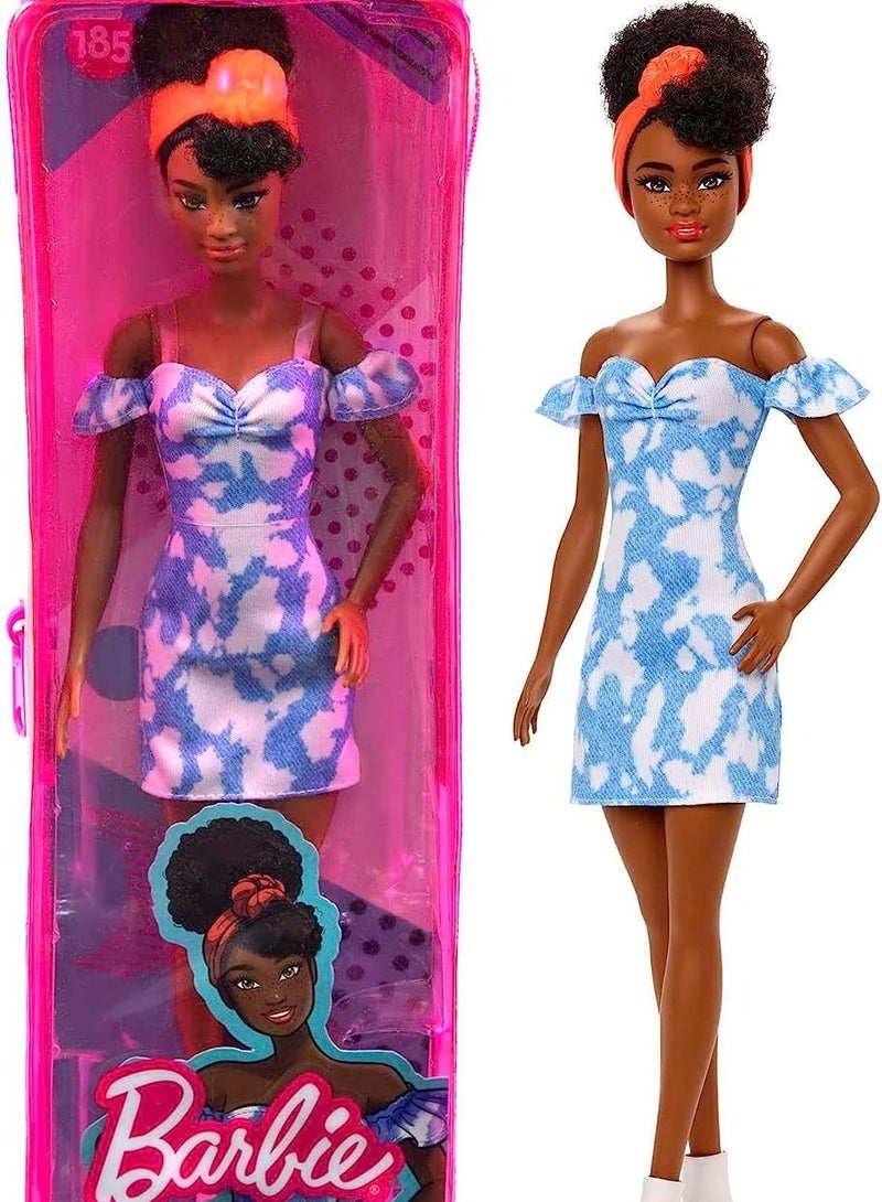 Fashionistas Doll  Bleached Denim Dress