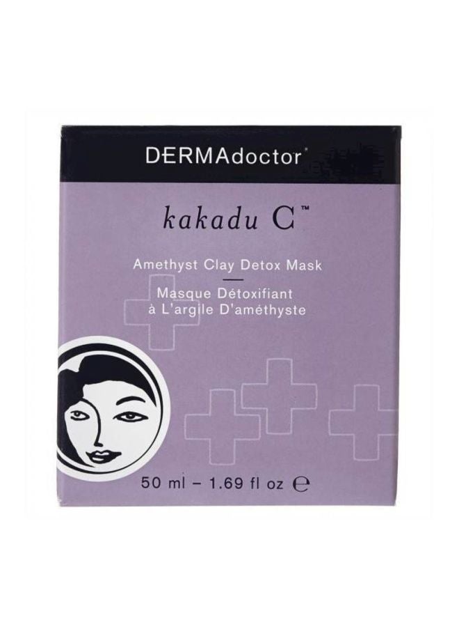 Kakadu C Amethyst Clay Mask, 50 ml Black/Purple 50ml