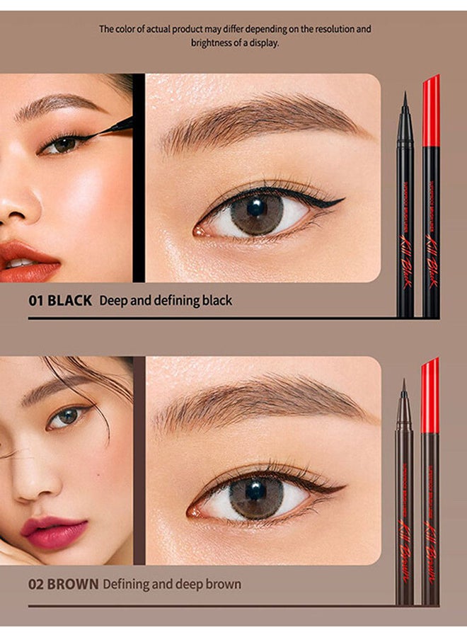 Superproof Brush Liner Kill Black