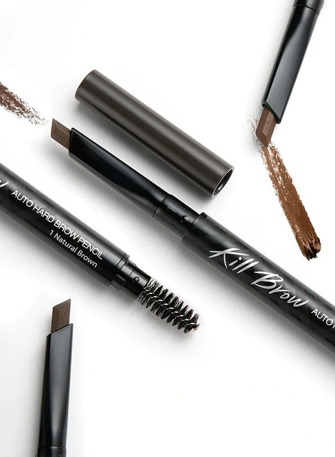 Kill Brow Auto Hard Brow Pencil 1 Natural Brown