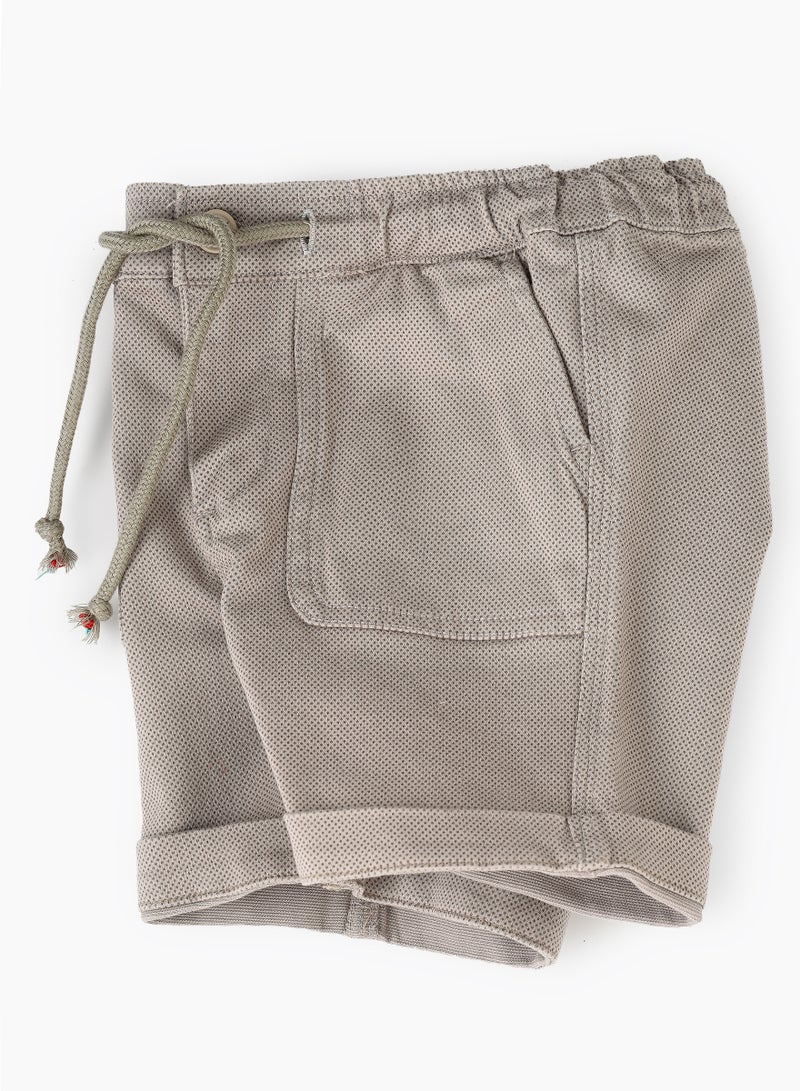 Desert Adventures: Boys' Comfy Cotton Shorts Playful & Cool