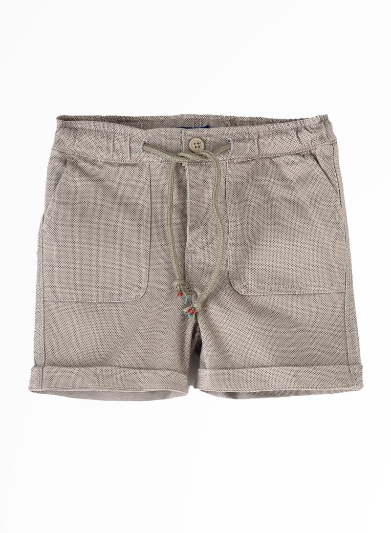 Desert Adventures: Boys' Comfy Cotton Shorts Playful & Cool