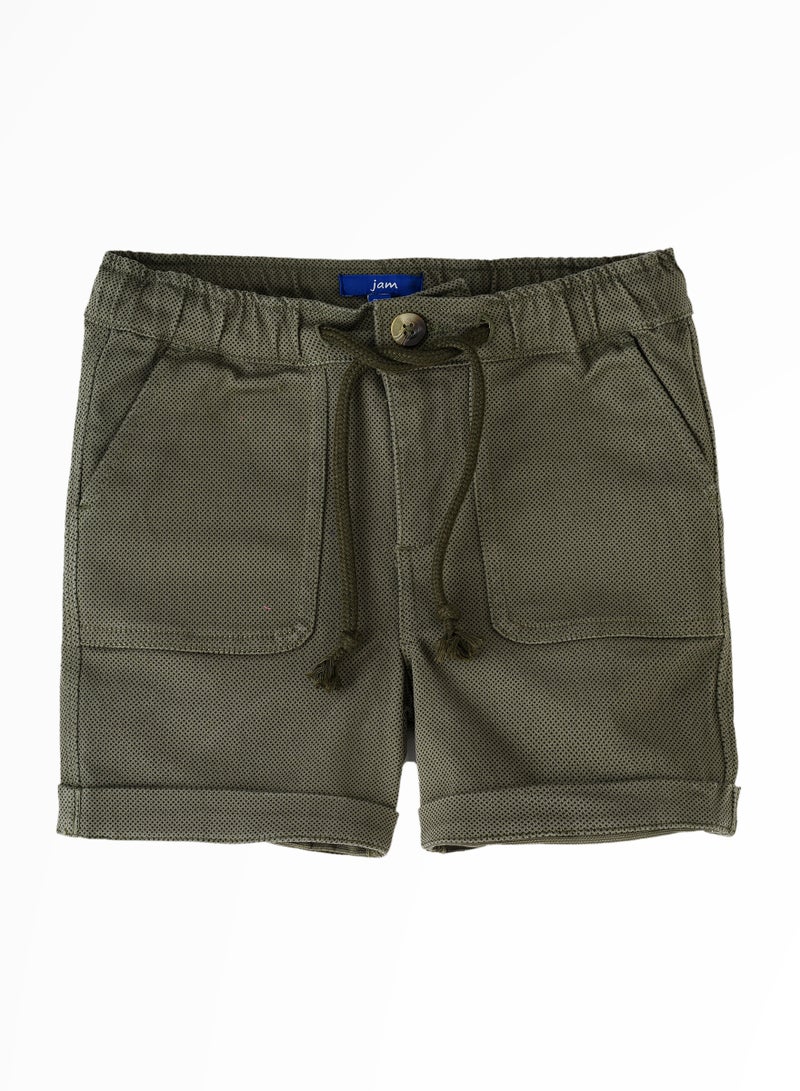 Desert Adventures: Boys' Comfy Cotton Shorts Playful & Cool