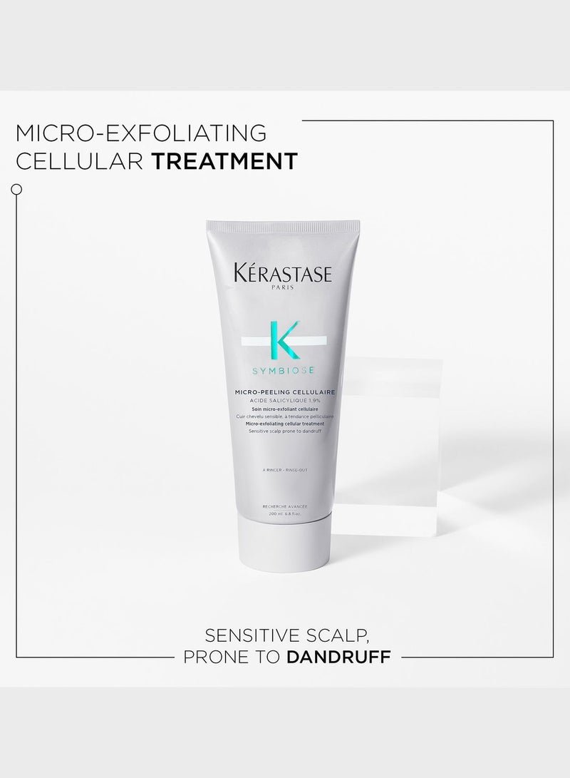 Kerastase Symbiose Micro-Peeling Cellular Scrub For Sensitive Scalp Prone To Dandruff - 200ml