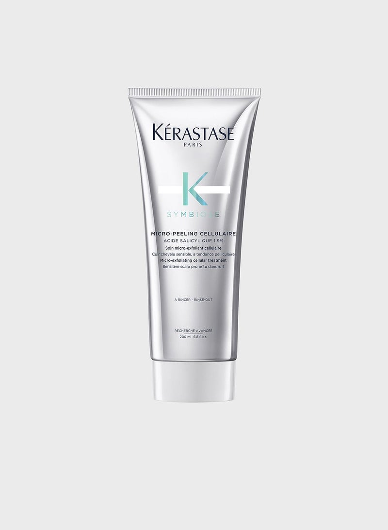 Kerastase Symbiose Micro-Peeling Cellular Scrub For Sensitive Scalp Prone To Dandruff - 200ml