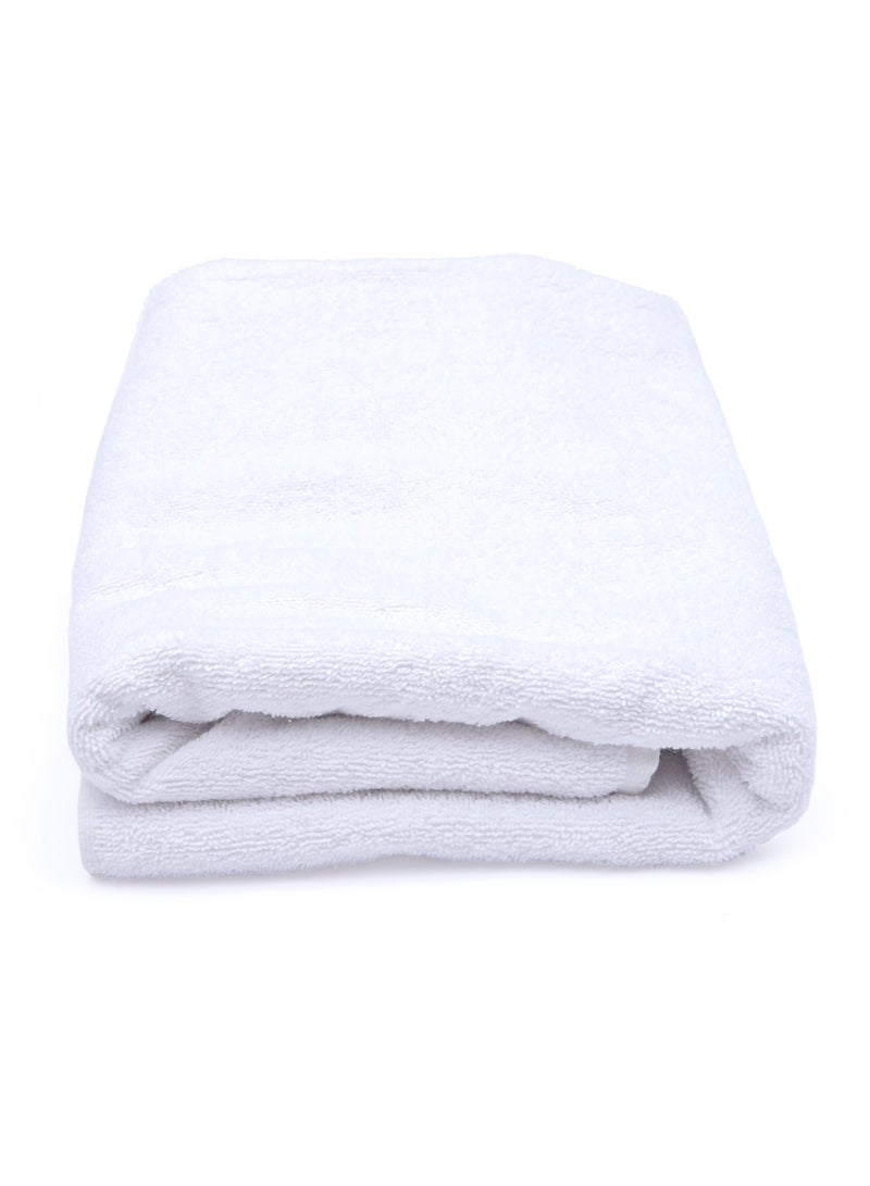 Egyptian Cotton Bath Towel 140x70CM White 1 Piece
