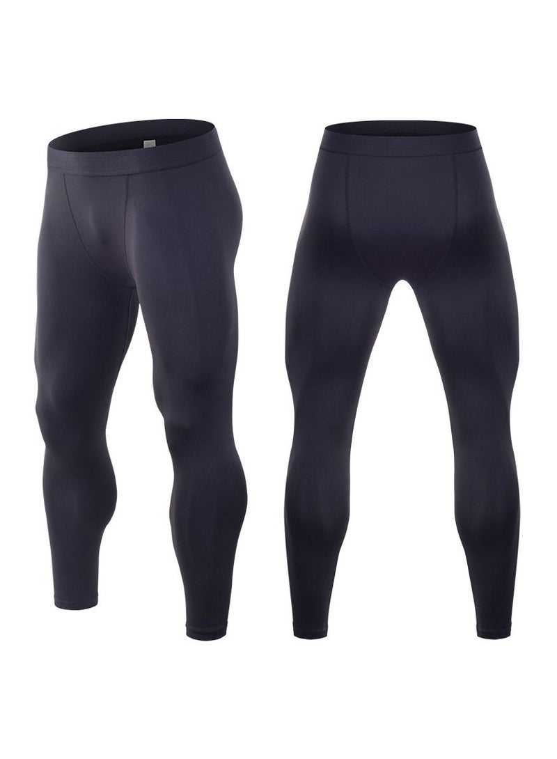 Men Quick Dry Breathable Sports Sweatpants Black