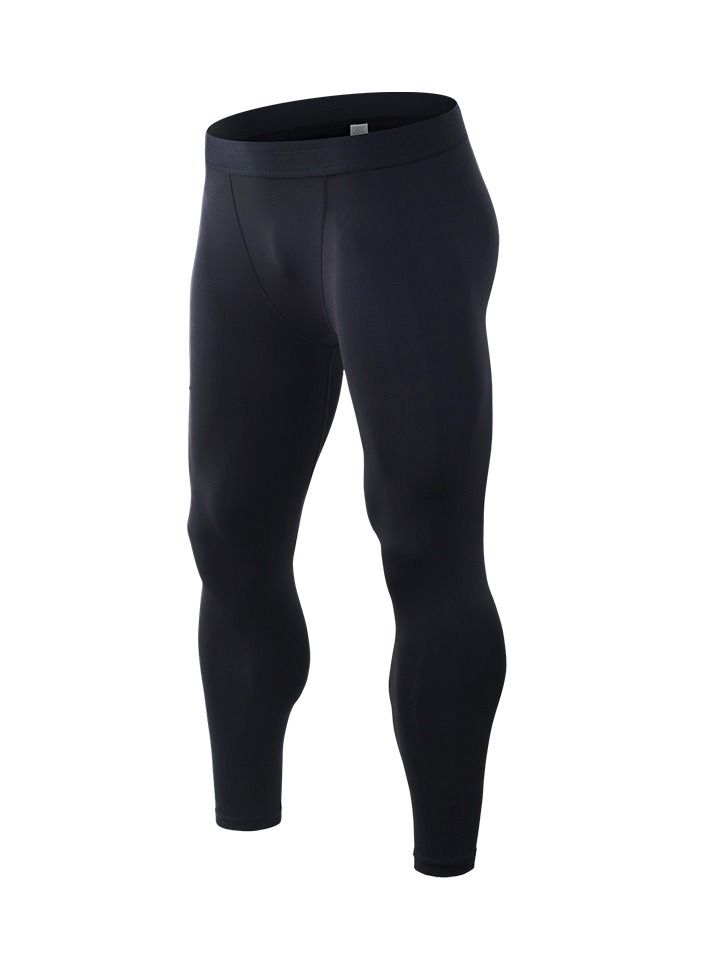 Men Quick Dry Breathable Sports Sweatpants Black