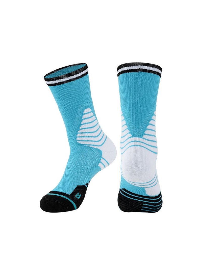 Anti Slip Mid Calf Sport Socks