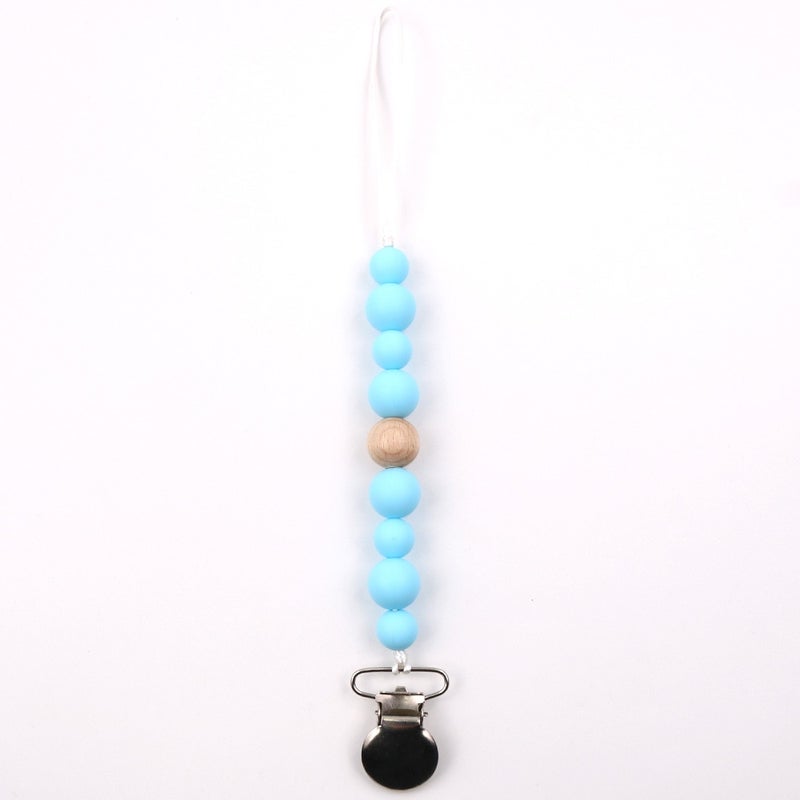 Silicone Beads Baby's Pacifier Chain
