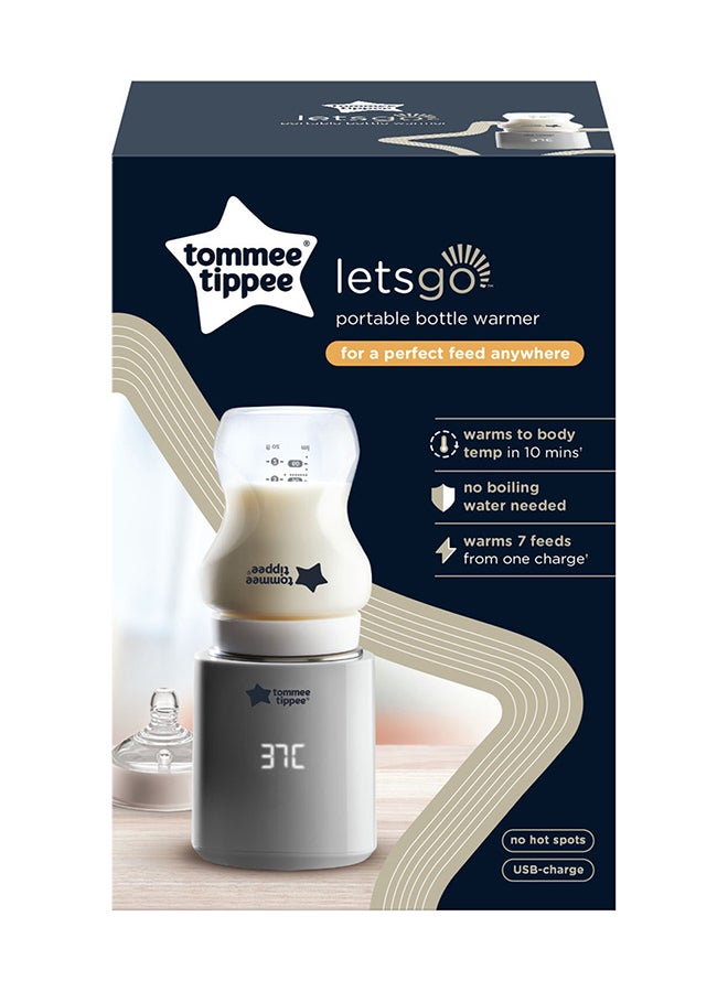 LetsGo Portable Electric Baby Bottle Warmer