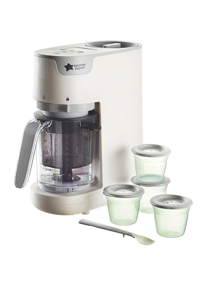 6 In 1 Quick-Cook Baby Food Maker -White