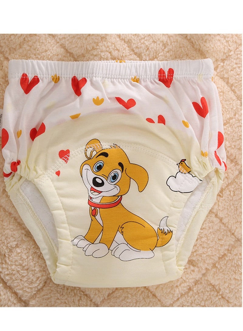 Baby Reusable Cloth Diaper Yellow