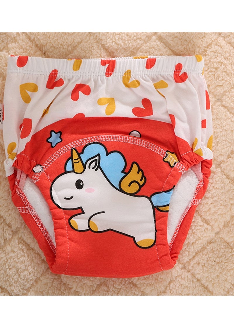Baby Reusable Cloth Diaper Red
