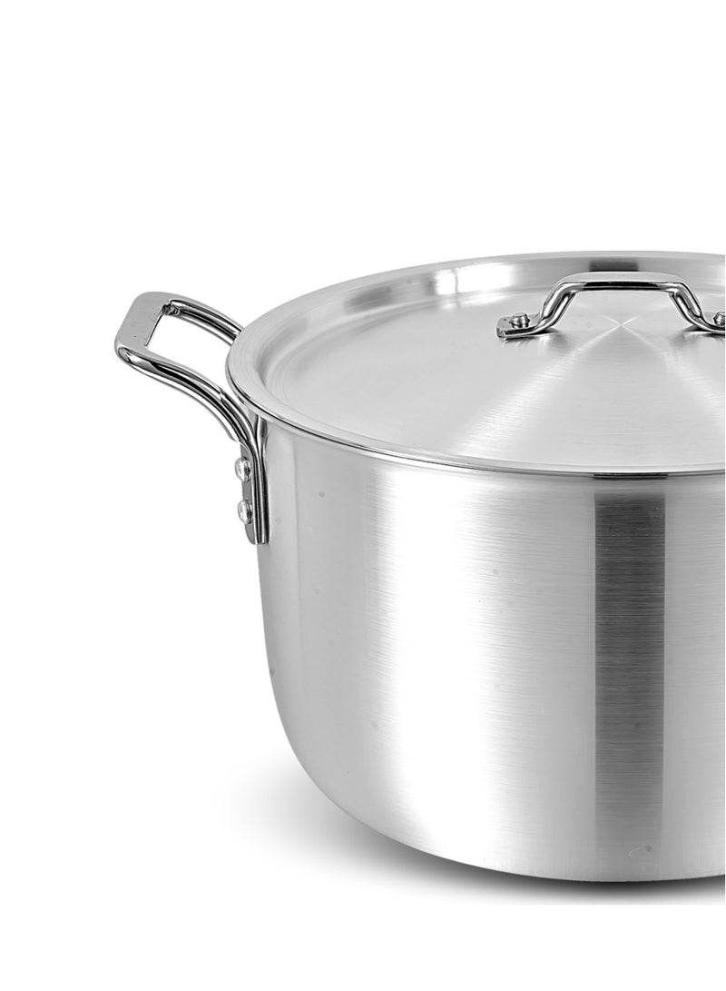 Aluminium Cooking Pot with Handle and Aluminium Lid 10pc Set 4L, 5L, 6.5L, 8.5L, 10.5L