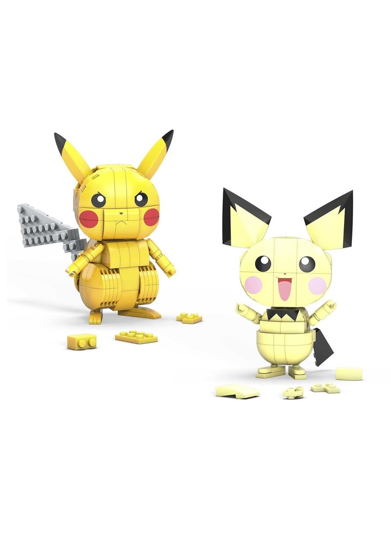 Mega Bloks Pokemon Build n Show Pikachu Evolution Trio